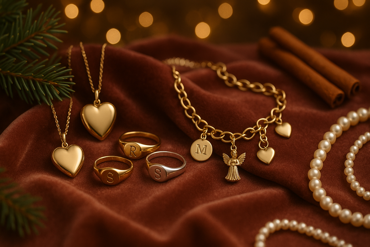 sentimental jewellery for the giving season aesthetic